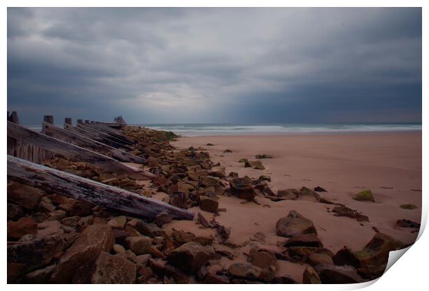 Lossiemouth Beach Print by Christopher Stores
