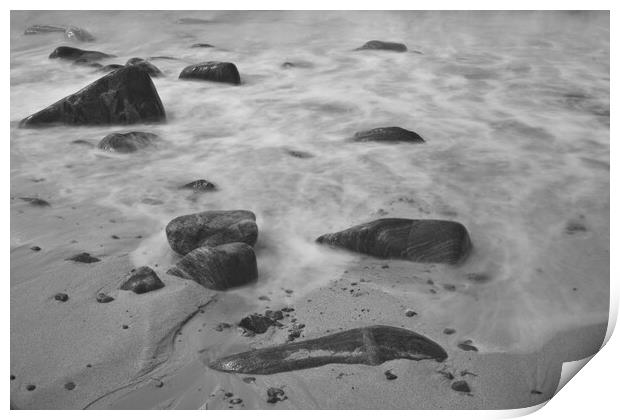 Beach on the Isle of Lewis Print by Christopher Stores