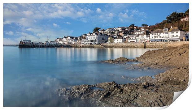 Harbour Reflections, St Mawes  Print by Mick Blakey
