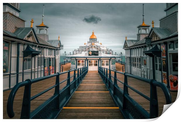 Victorian Tea Room, Eastbourne Pier Print by Mark Jones