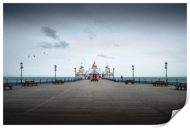 Eastbourne Pier Print by Mark Jones