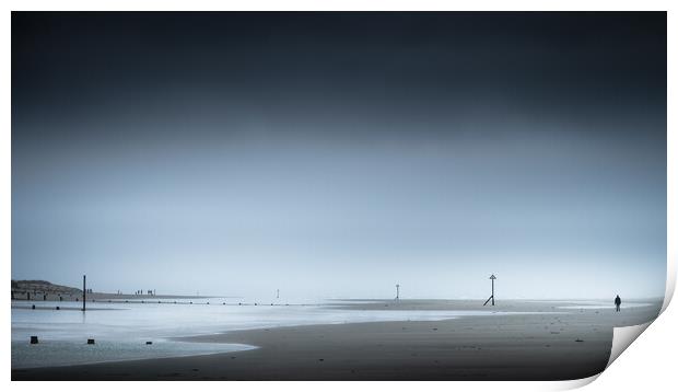 West Wittering Print by Mark Jones