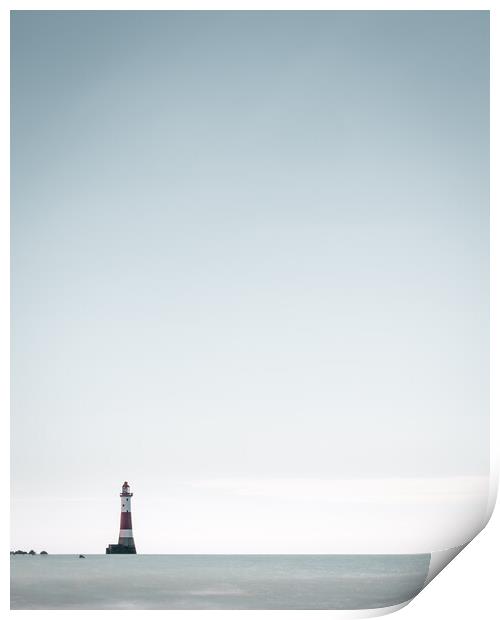 Beachy Head Lighthouse Print by Mark Jones