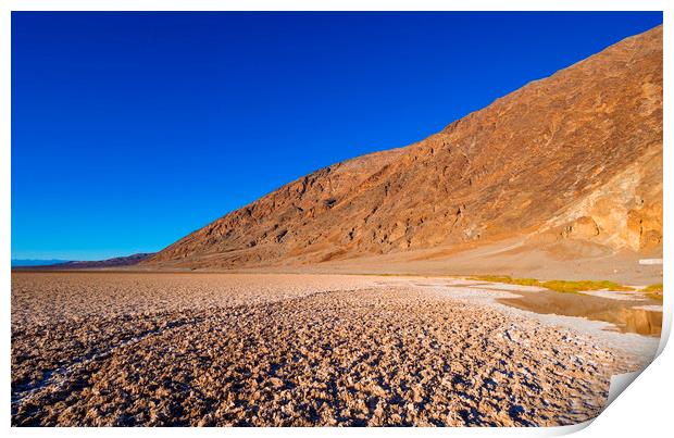 The amazing landscape of Death Valley National Par Print by Erik Lattwein