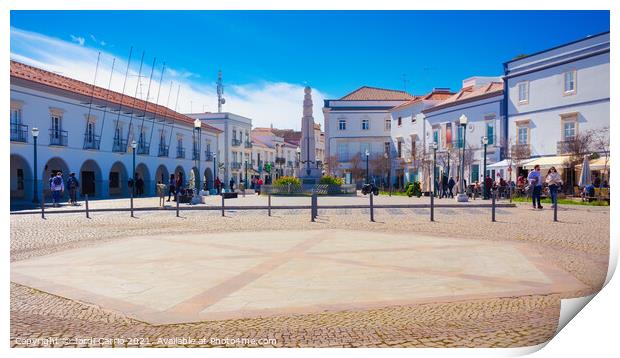Tavira town in the Algarve, Portugal - 7 - Orton glow Edition  Print by Jordi Carrio