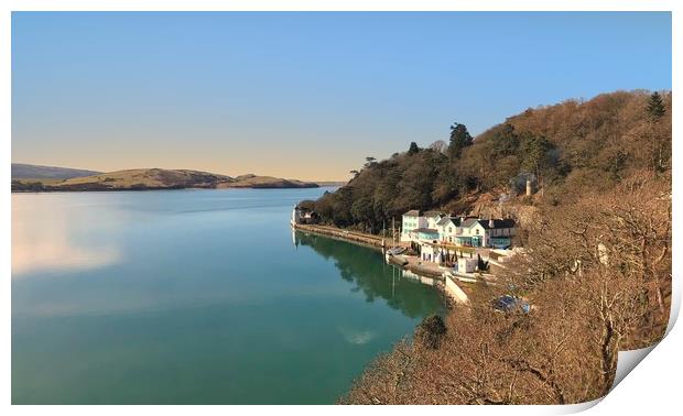 Portmeirion village, North Wales Print by Simon Marlow