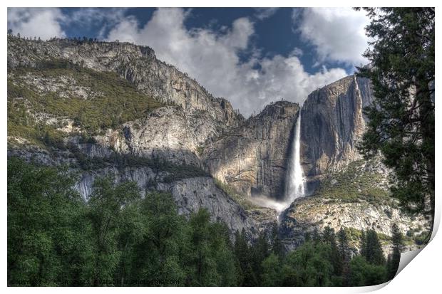 Yosemite in Spring Print by Arun 