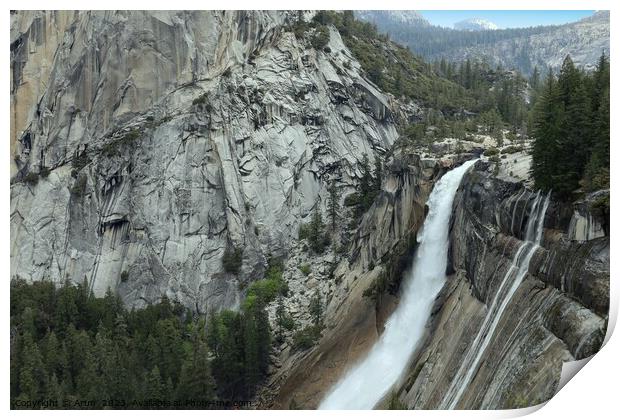 Yosemite in Spring Print by Arun 