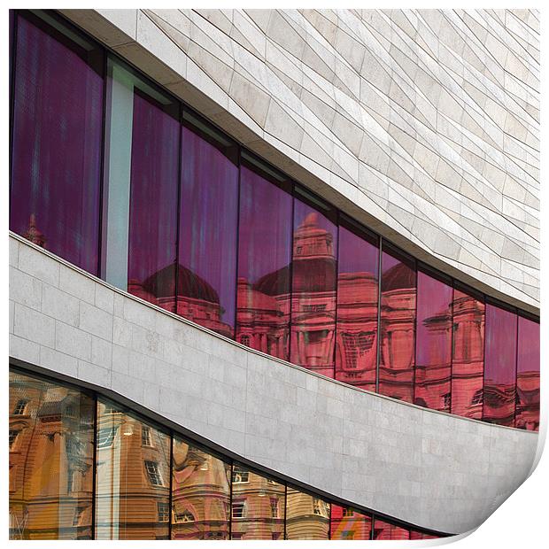 Museum of Liverpool facade Print by Wayne Molyneux