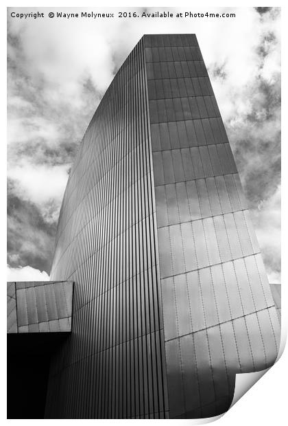 Imperial War Museum North Print by Wayne Molyneux