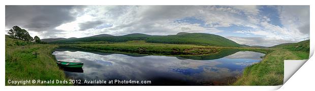 Allt Bun Illidh Print by Ranald Dods