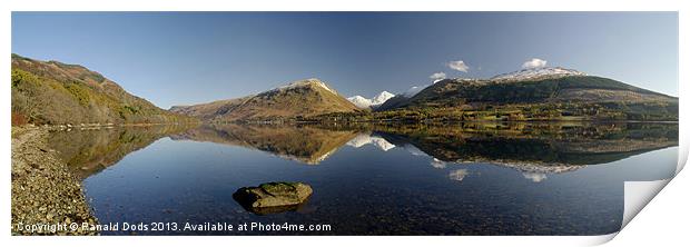 From Fyne to Kinglass Print by Ranald Dods