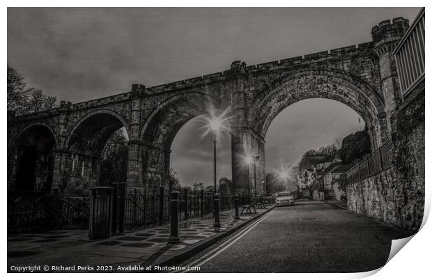 Underneath the Arches Print by Richard Perks