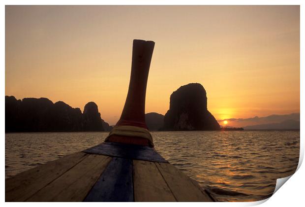 THAILAND PHANG NGA LANDSCAPE NATIONAL PARK Print by urs flueeler