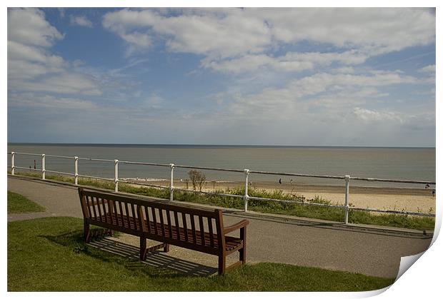 Looking Out To Sea  Print by Oliver Porter