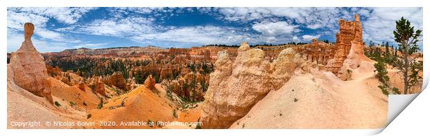 Bryce Canyon National Park Print by Nicolas Boivin