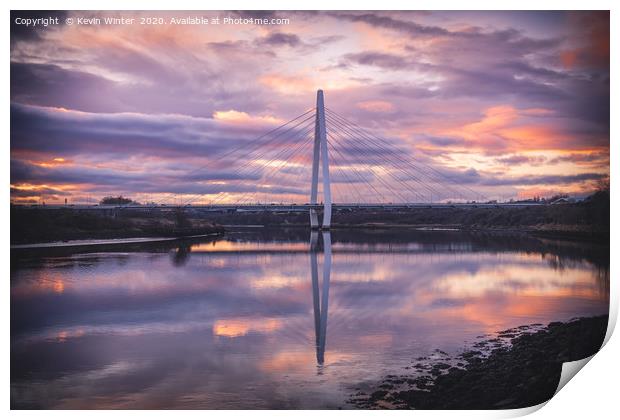 Northern Spire Sunset Print by Kevin Winter