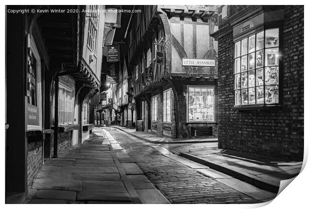 Little Shambles Print by Kevin Winter