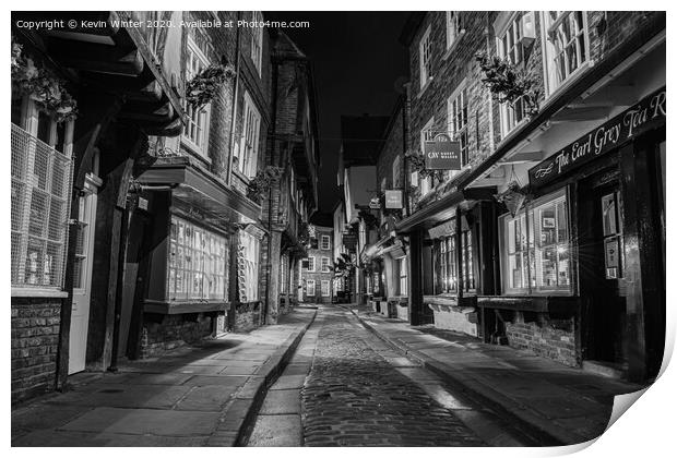 The Shambles Print by Kevin Winter