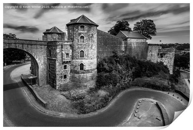 Namur Citadel Print by Kevin Winter