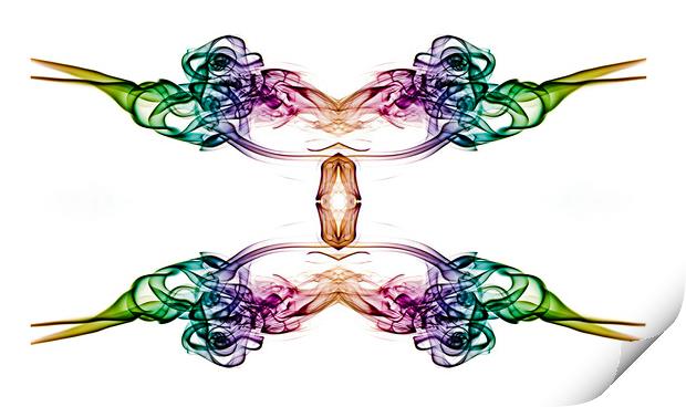 Rainbow Smoke  Print by Alistair Duncombe