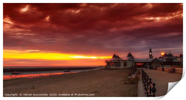 Sunrise Herne Bay Print by Alistair Duncombe