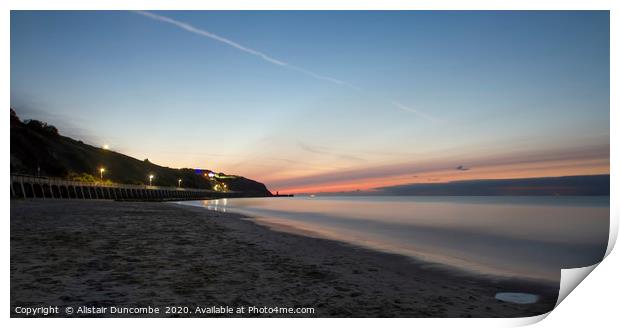 Sunrise Sunny Sands  Print by Alistair Duncombe