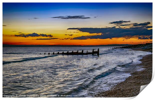 Camber Sky  Print by Alistair Duncombe