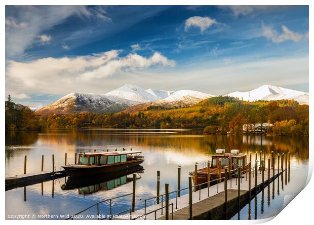 Frozen Derwent Launches Print by Northern Wild