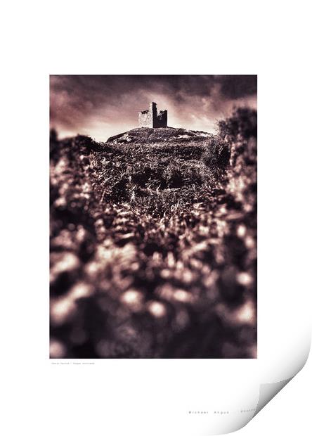 Castle Varrich – Tongue (Scotland) Print by Michael Angus