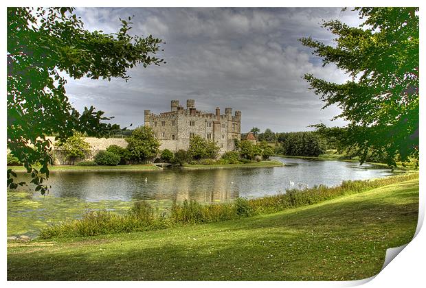 Leeds Castle Kent Print by David French