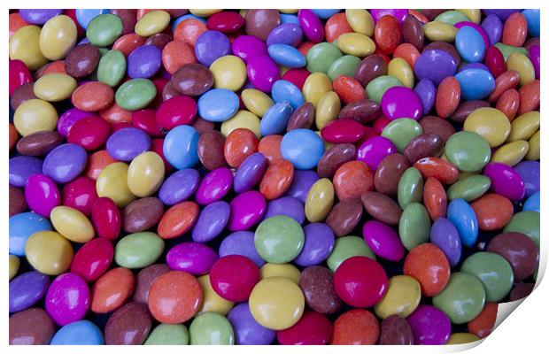 Sweets Candy Print by David French