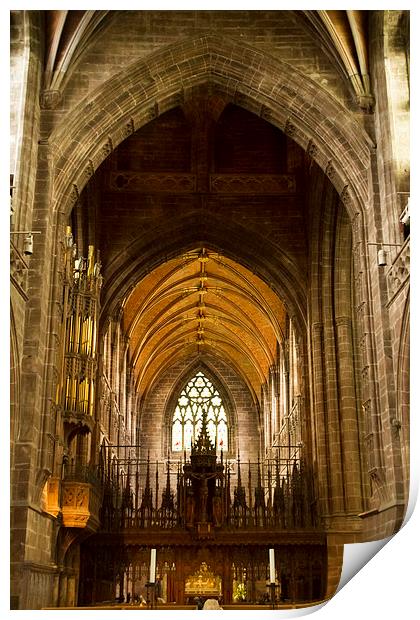 Chester Cathedral Print by David French