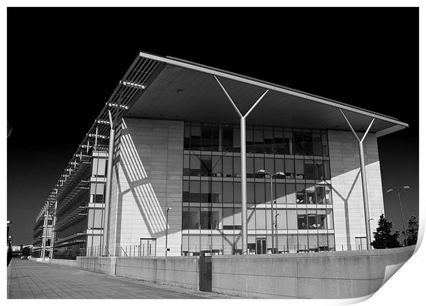 Newham Council Offices Print by David French