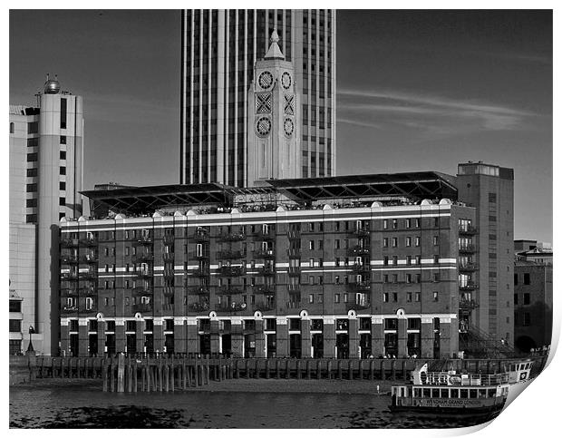 Oxo Tower Print by David French