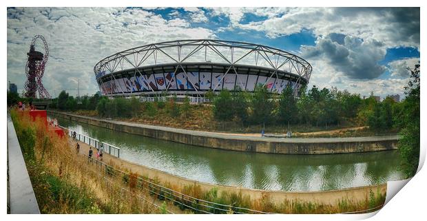 London Stadium Print by David French