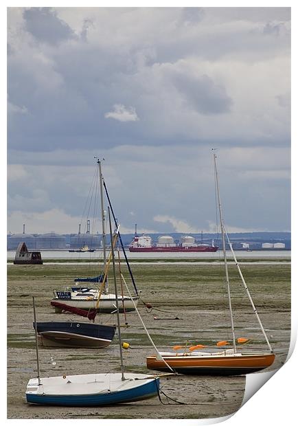 Leigh on Sea Essex Print by David French