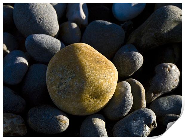 Pebbles Print by David French