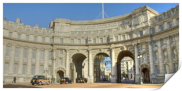 Admiralty Arch Print by David French