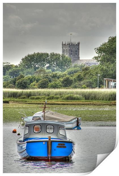 Christchurch Abbey Print by David French