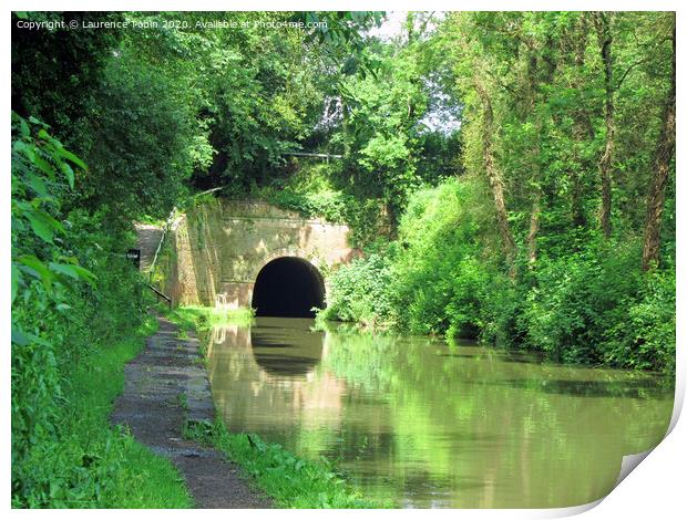 Shrewley Canal Tunnel, Warwickshire Print by Laurence Tobin