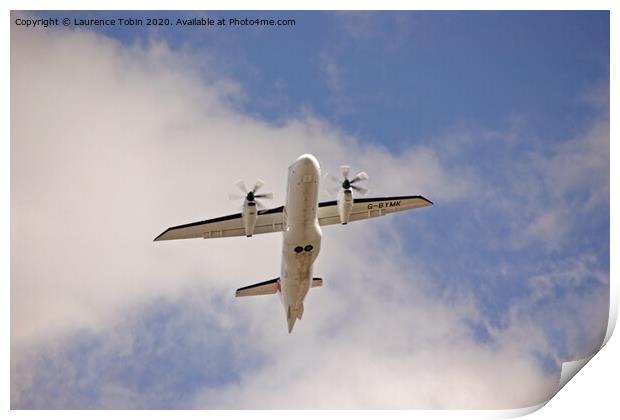 Dornier Aircraft Ascending Print by Laurence Tobin