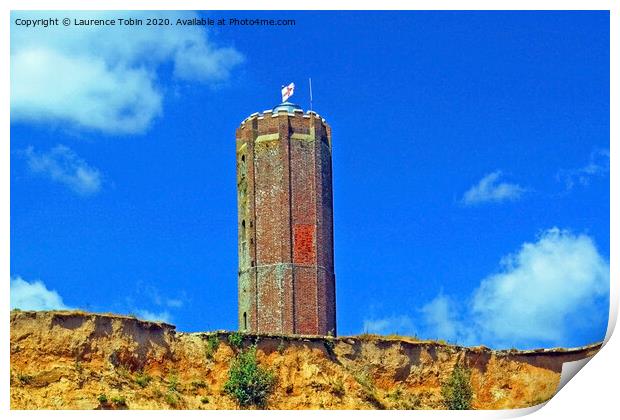 Walton-on-the-Naze Tower, Essex Print by Laurence Tobin