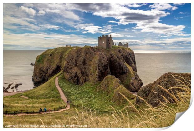 Dunnottar Castle Print by Don Nealon