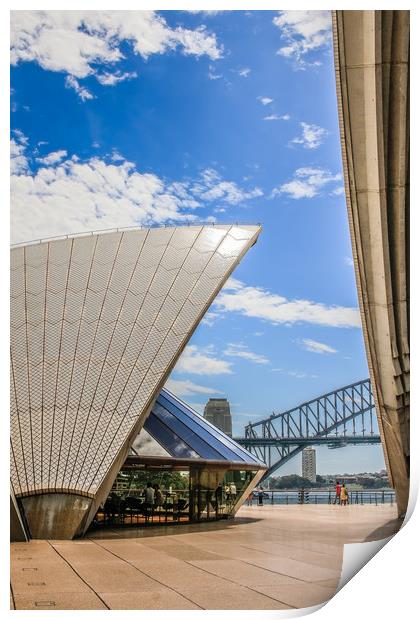 Sydney Opera House Print by Pete Evans