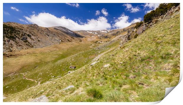  Vall de Nuria Print by Arpad Radoczy