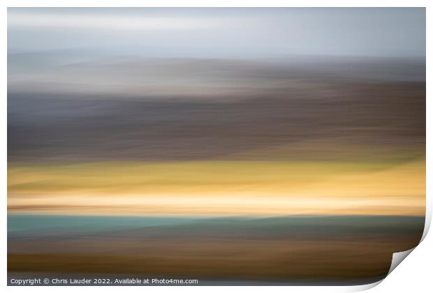 Traigh Mhor ICM, Isle of Harris Print by Chris Lauder