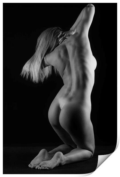 Perfect woman's body  Print by Alessandro Della Torre