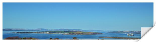 "Doon the watter" Millport and Largs Print by Allan Durward Photography
