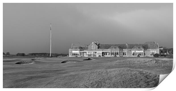 18th hole at Royal Troon Print by Allan Durward Photography